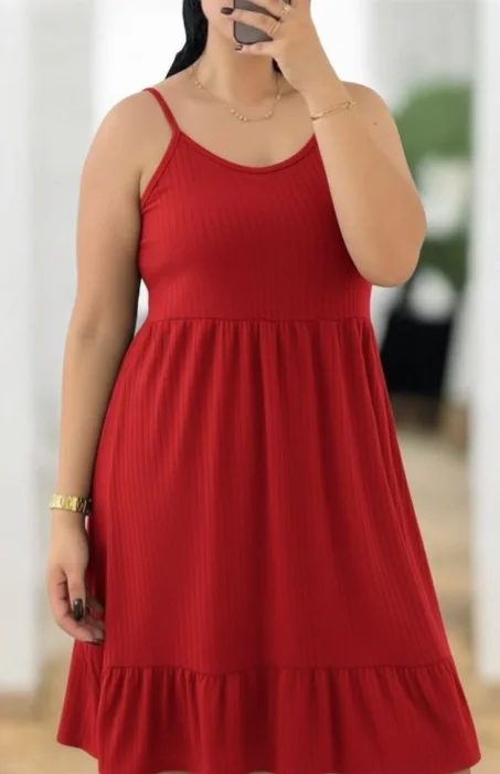 Vestidos de Morley Viscosa Cn Volado