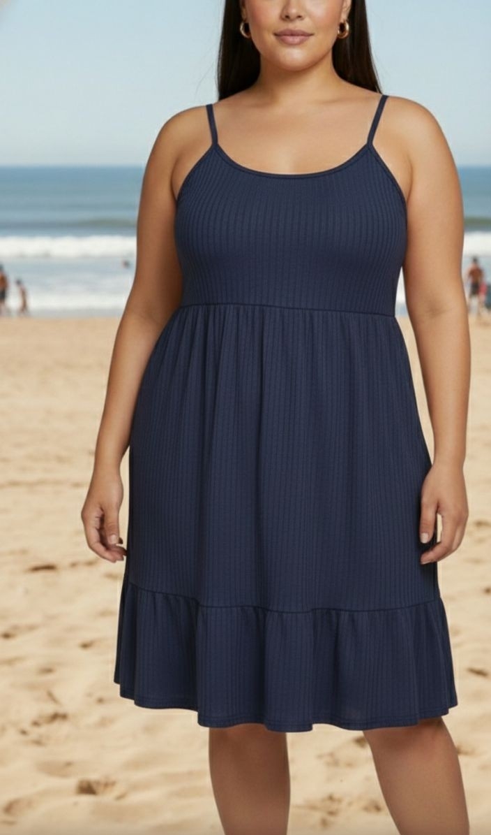 Vestidos de Morley Viscosa Cn Volado - Imagen 4