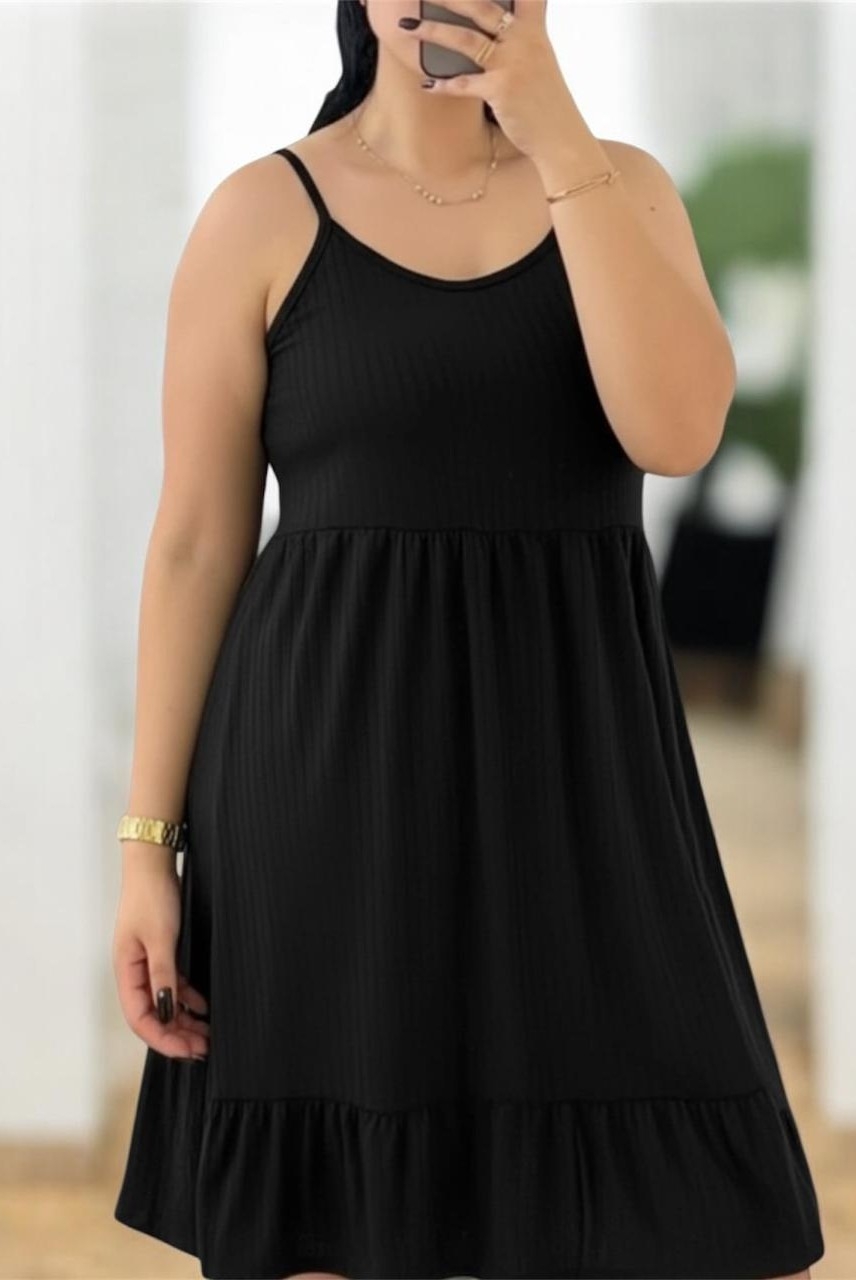 Vestidos de Morley Viscosa  Volado - Imagen 4