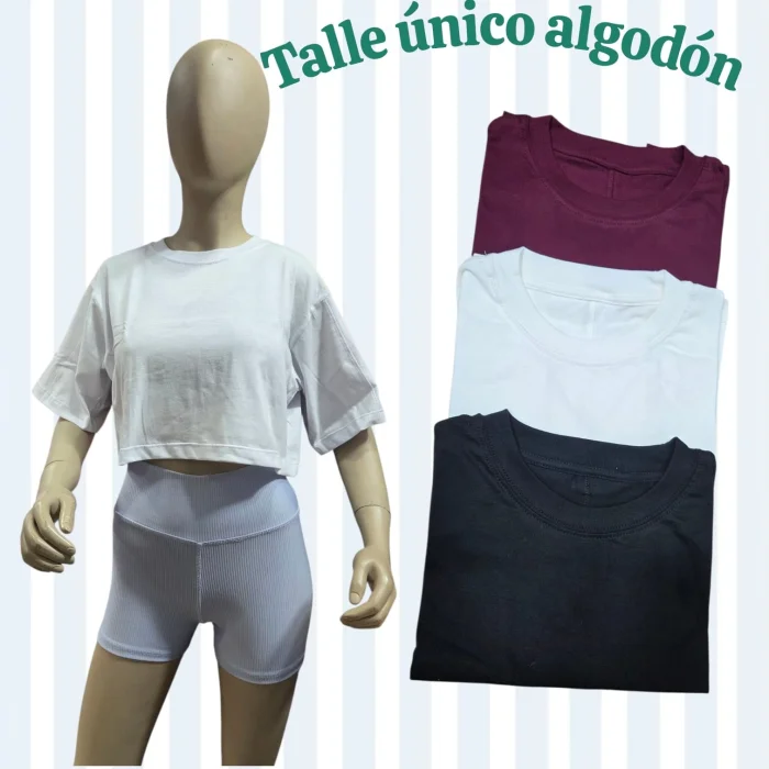 Remeras  Algodón