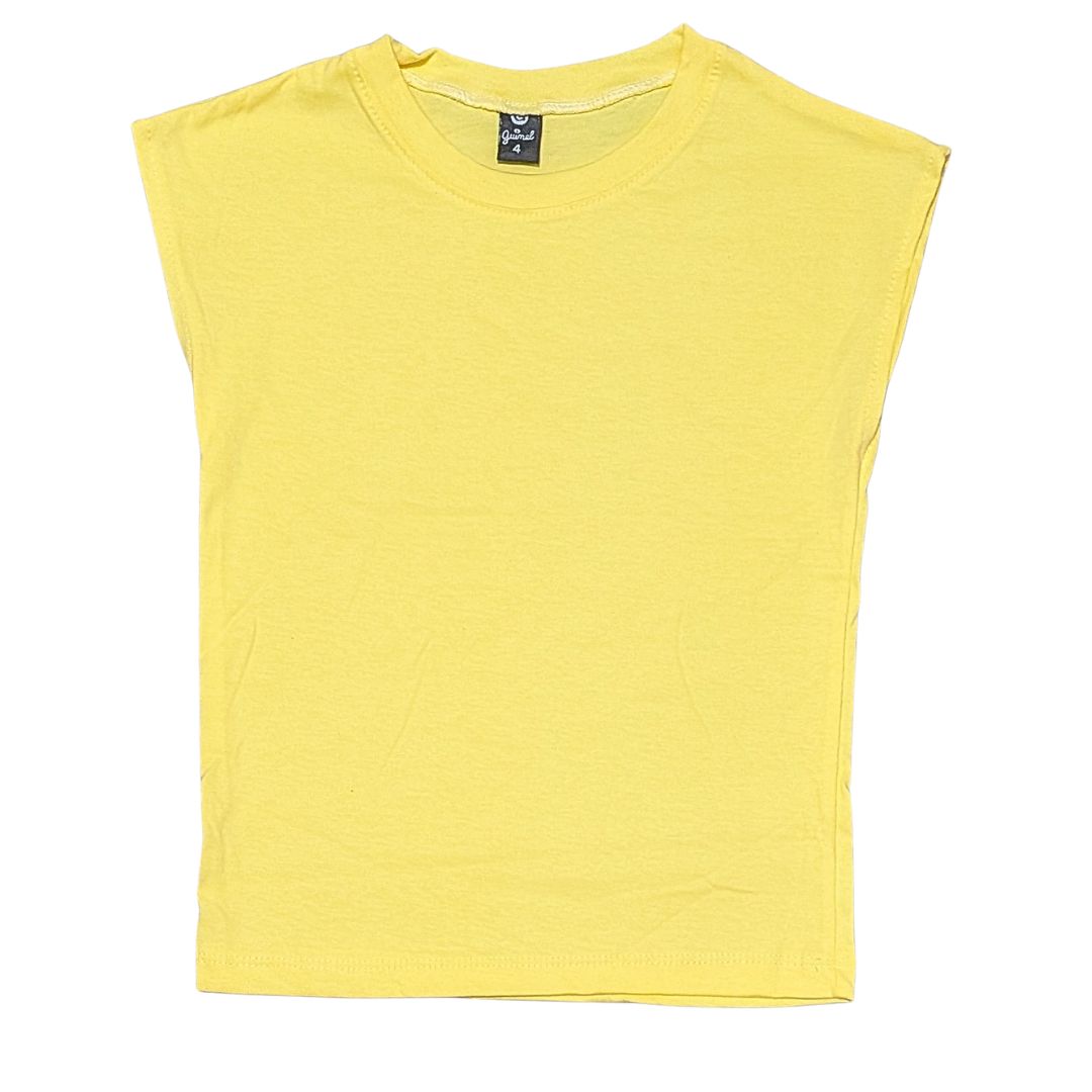 10219 Remeron sin Mangas Baggy Niños Teens Liso - 10219%20amarilo.jpg