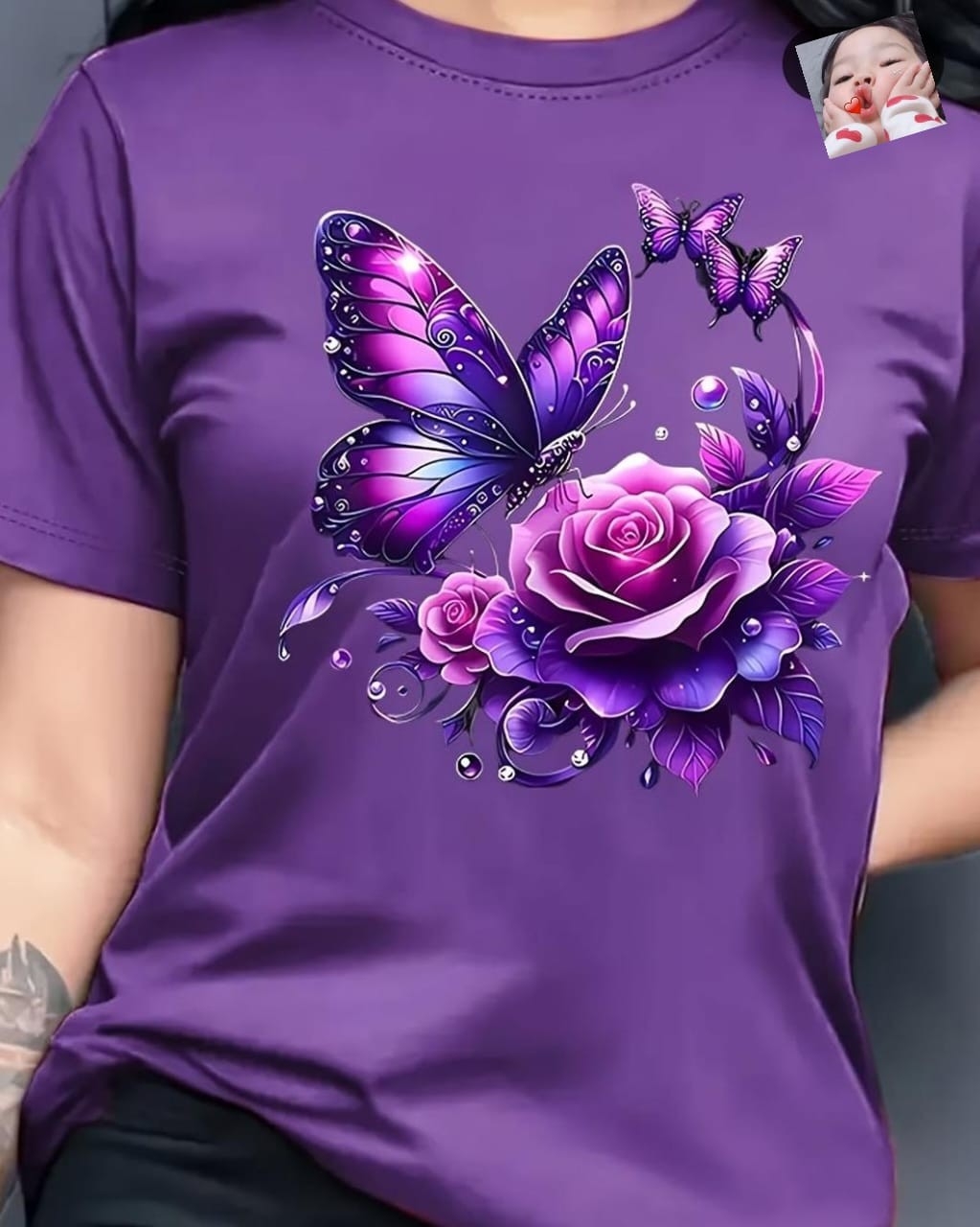 Remera de Dama con Estampado - Imagen 2