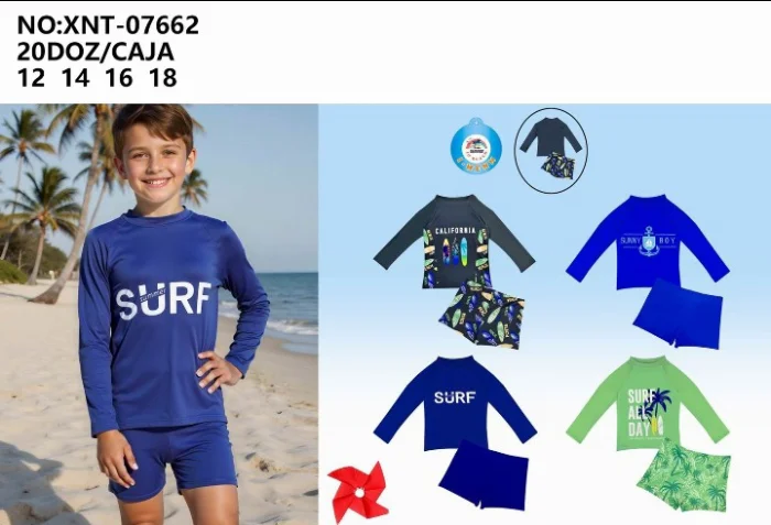 Conjunto Uv con Manga Juvenil Importado