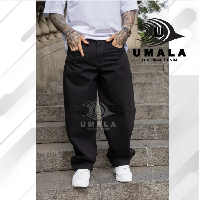 Baggy  de Gabardina