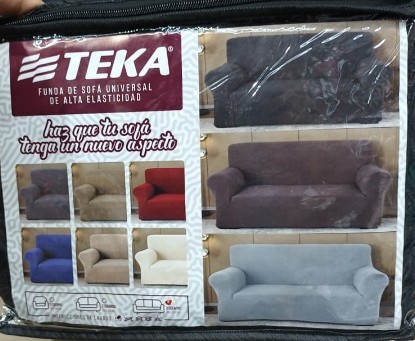 Funda de Sillón 2 Cuerpo Ajustable Teka/ Oriental - Imagen 3