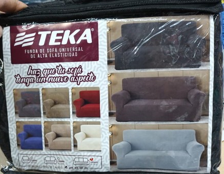 Funda de Sillón 1 Cuerpo Ajustable  Teka/oriental - Imagen 3
