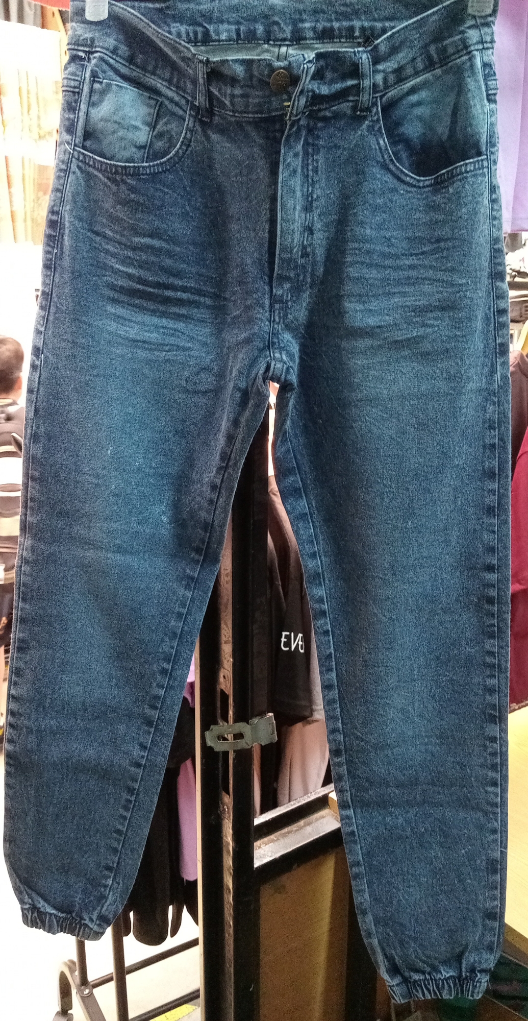 Jean Mom con Puño (unisex) - Imagen 3