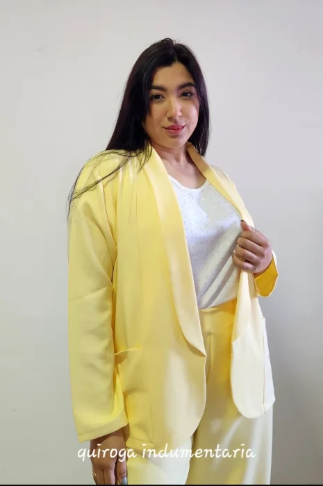 Blazer con Solapa