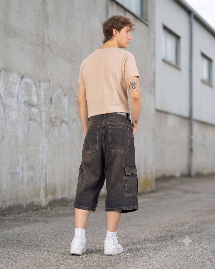Bermuda Baggy Cargo Tres Cuartos - B0400%20MARRON%20(4).jpg