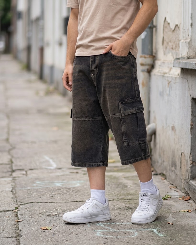 Bermuda Baggy Cargo Tres Cuartos - B0400%20MARRON%20(9).jpg