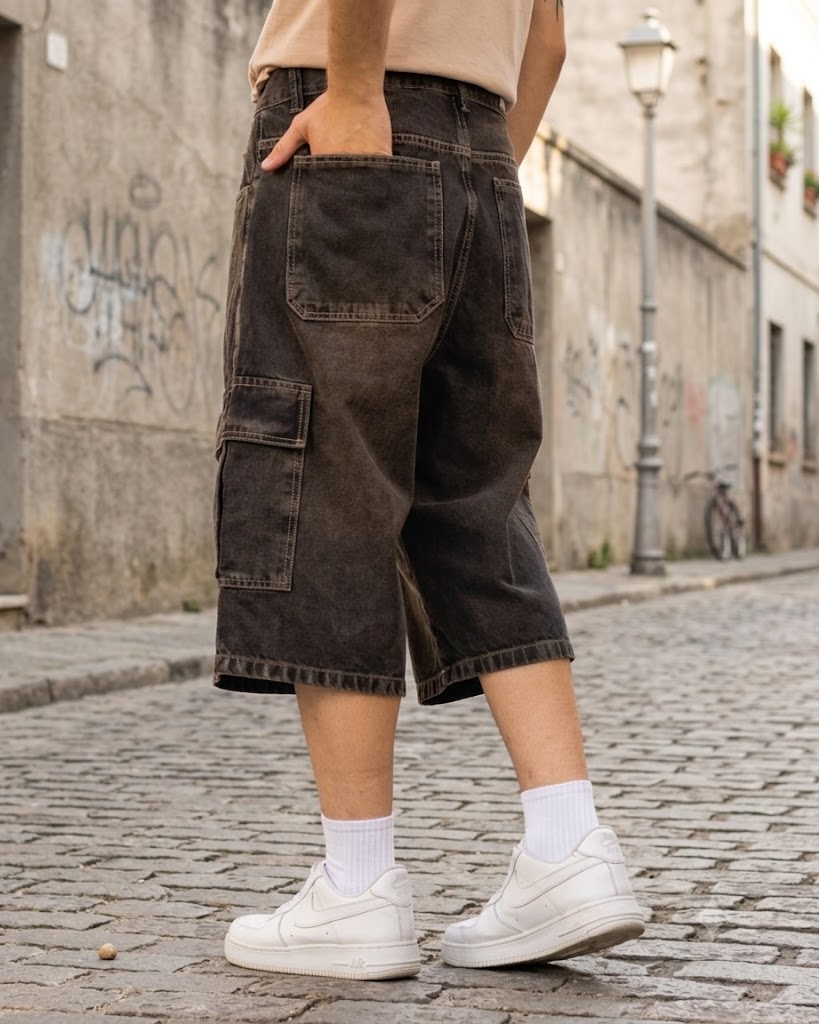 Bermuda Baggy Cargo Tres Cuartos - B0400%20MARRON%20(7).jpg