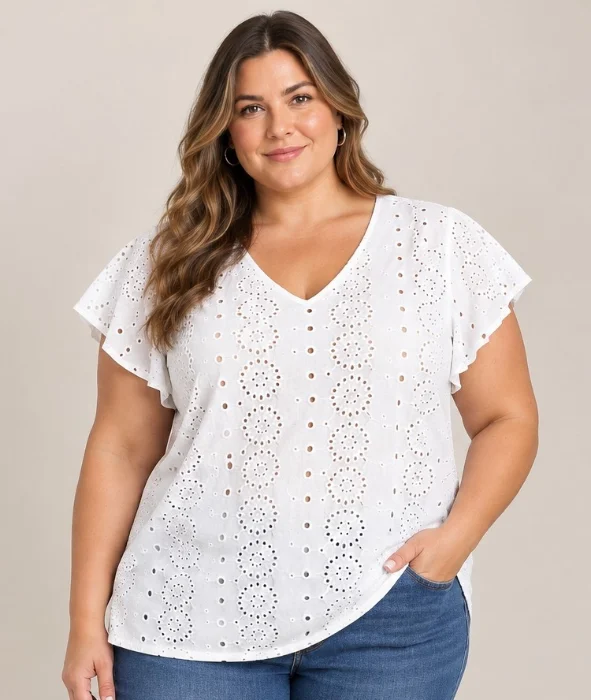 Remera Broderie Especial