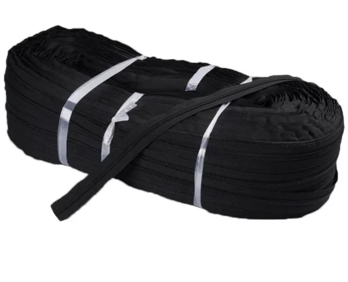 Rollo Cadena Nylon  Negro #5 X 164 Metros