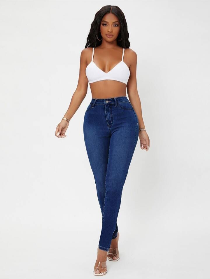 Skinny Jeans Dama Pantalón Chupin Ajustado Clásico Denim Mujer Hotsale Mayoristas - Imagen 1