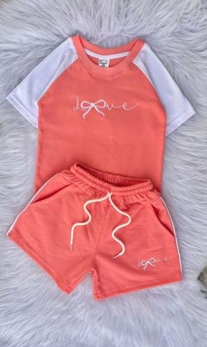 Conjunto  Bordado Love