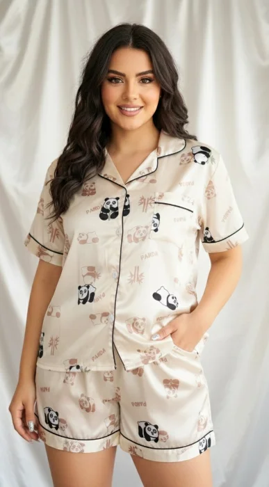 Pijama Camisero Tres Piezas