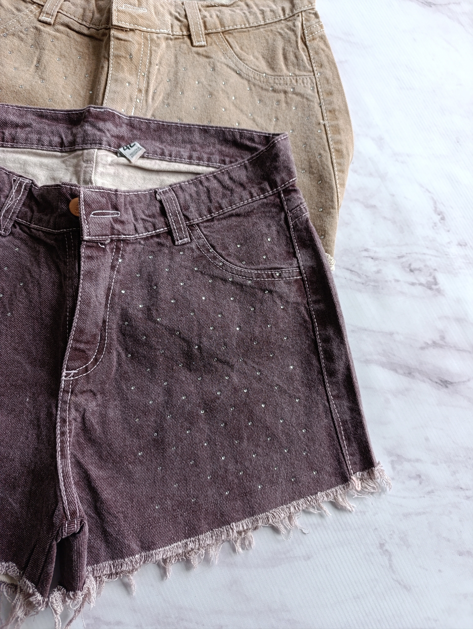 Shorts de Jeans Rígido - Imagen 2