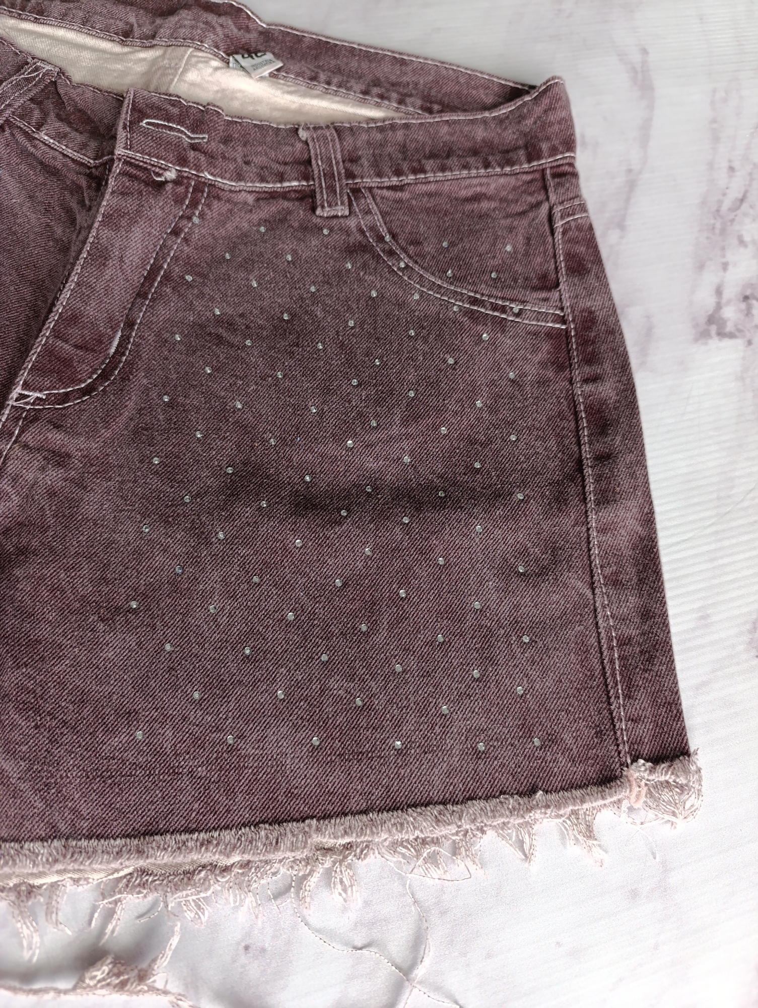 Shorts de Jeans Rígido - Imagen 5