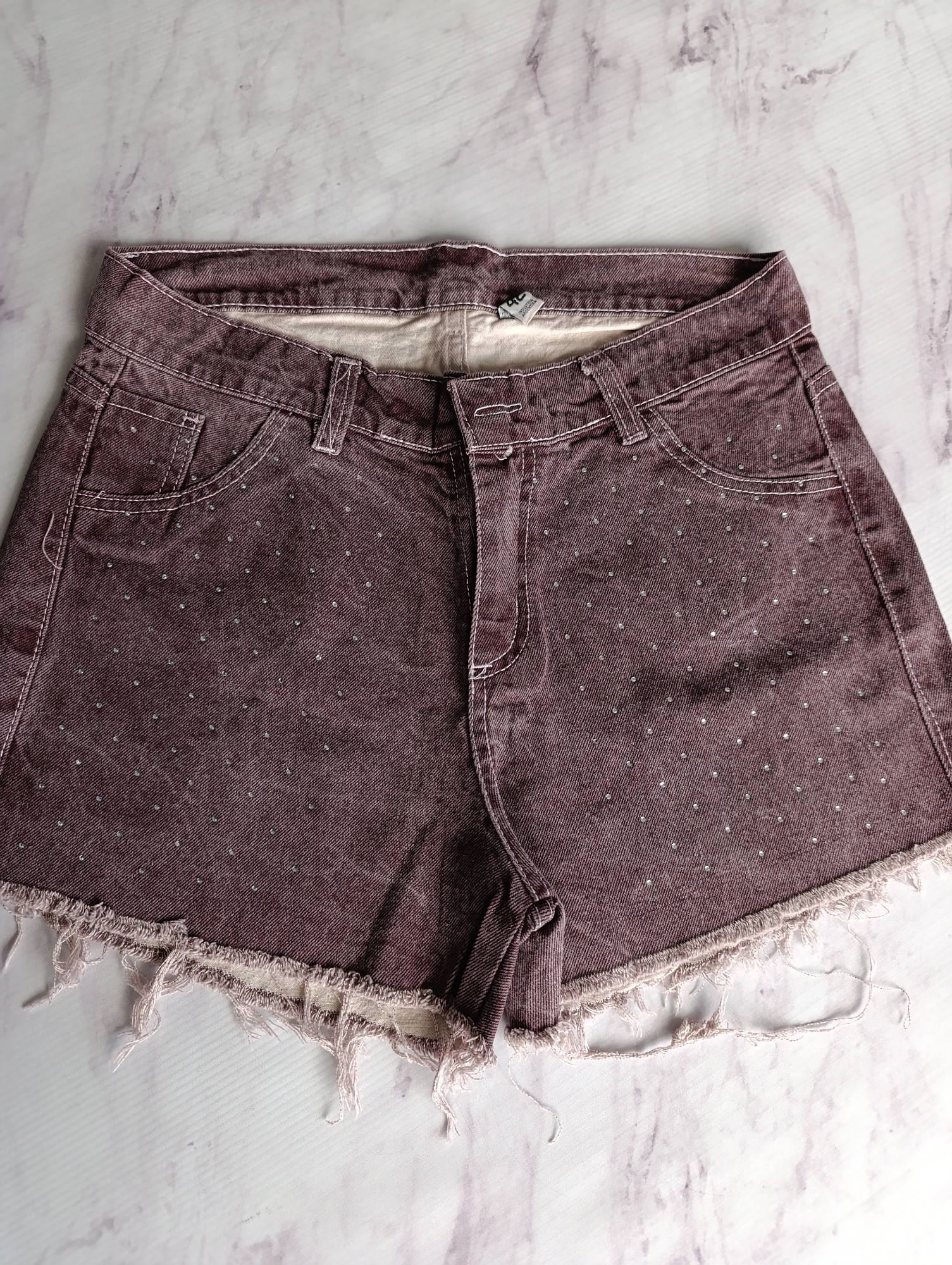 Shorts de Jeans Rígido - Imagen 6