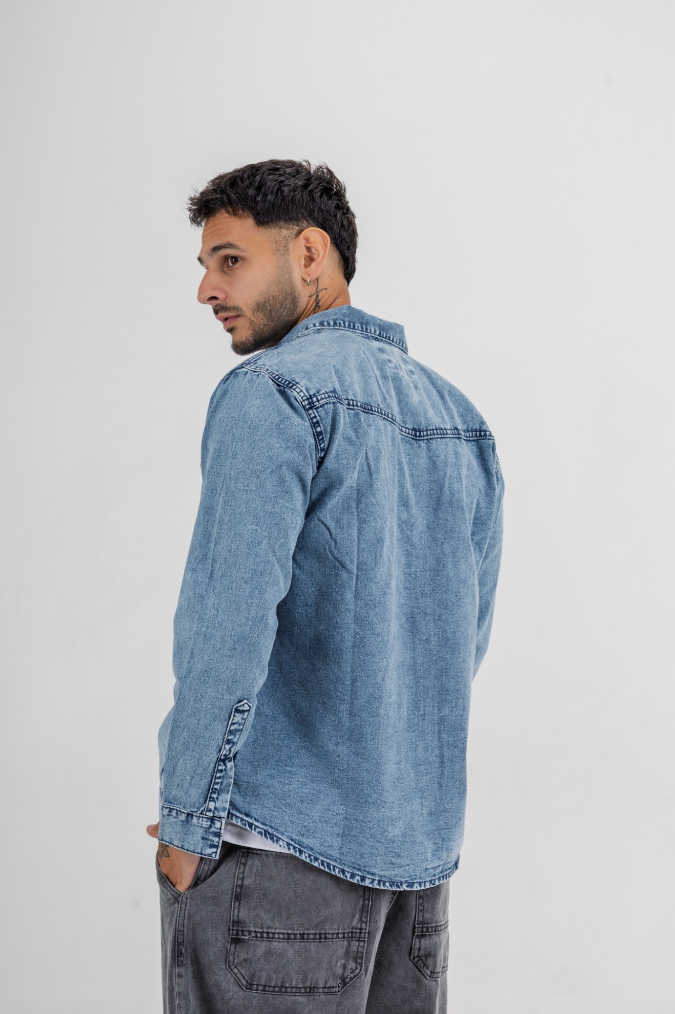 Camisa de Jeans de Hombre - Imagen 3