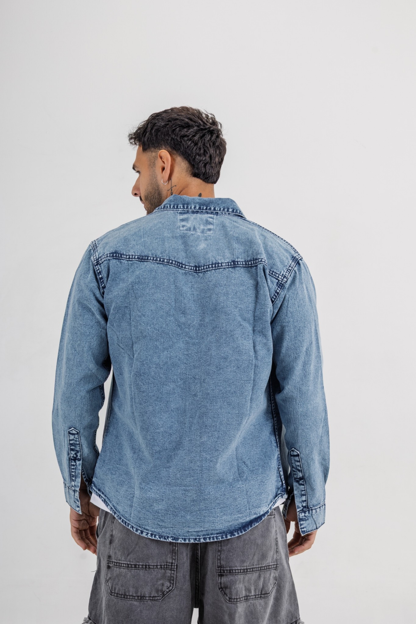 Camisa de Jeans de Hombre - Imagen 8