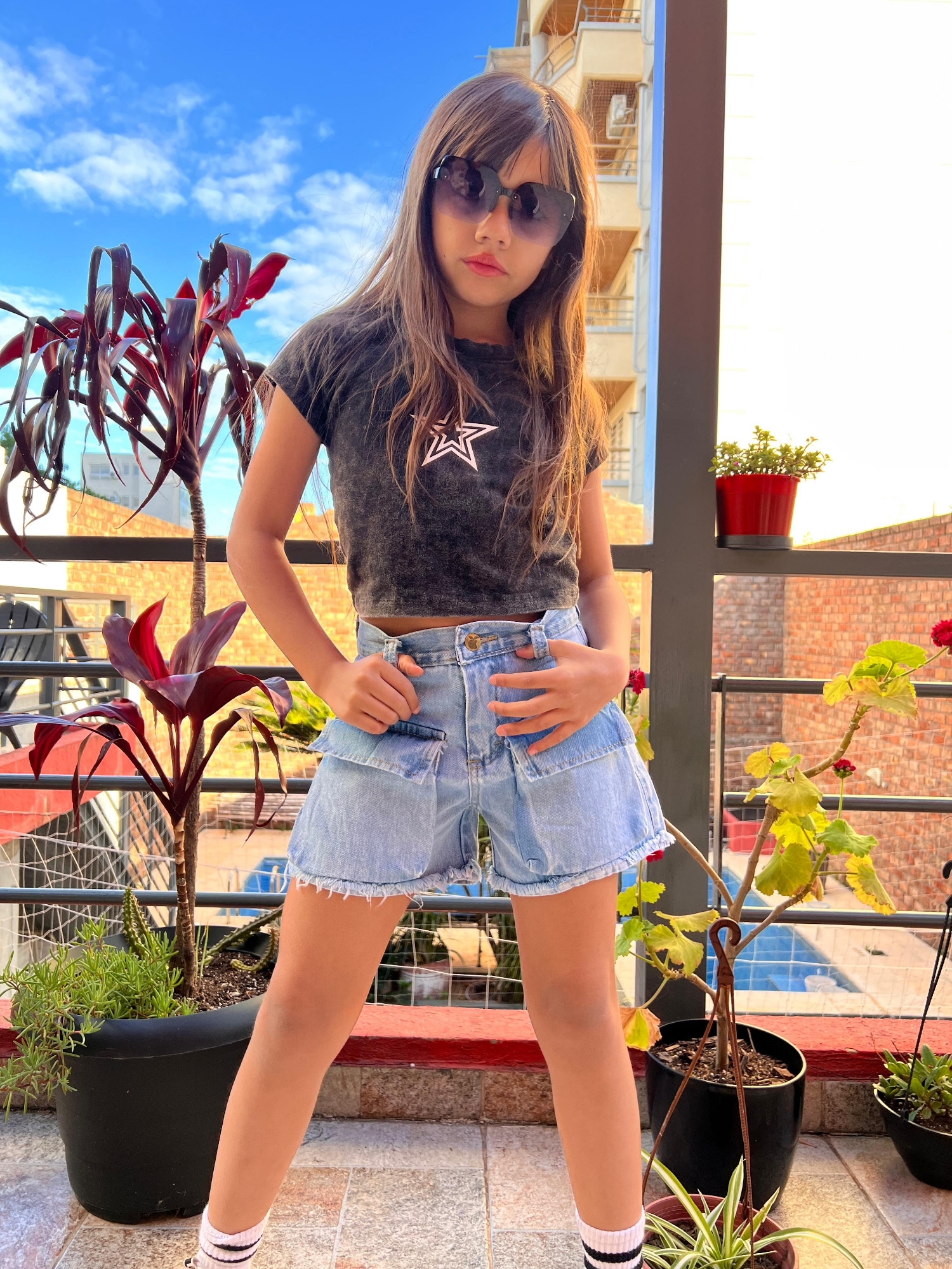 Short Mom Celeste B/delantero Nena - Imagen 2