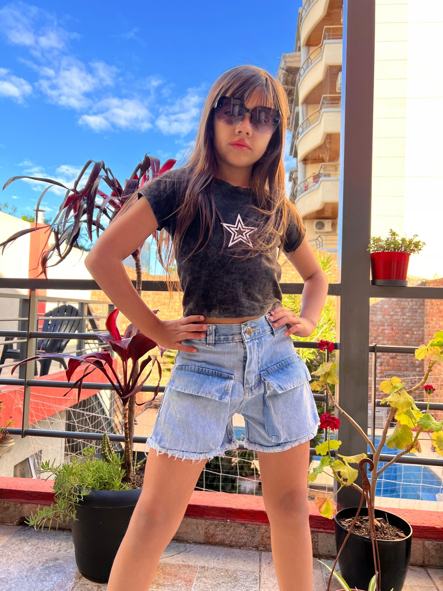 Short Mom Celeste B/delantero Nena - Imagen 3