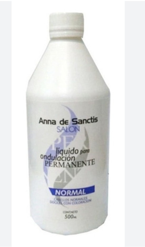 Anna de Sanctis Liquido para Ondulación Permanente de Cabello Normal X 500 Ml - Imagen 1