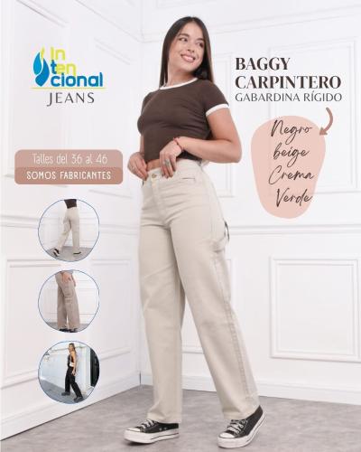 Pantalon Baggy Carpintero (gabardina)