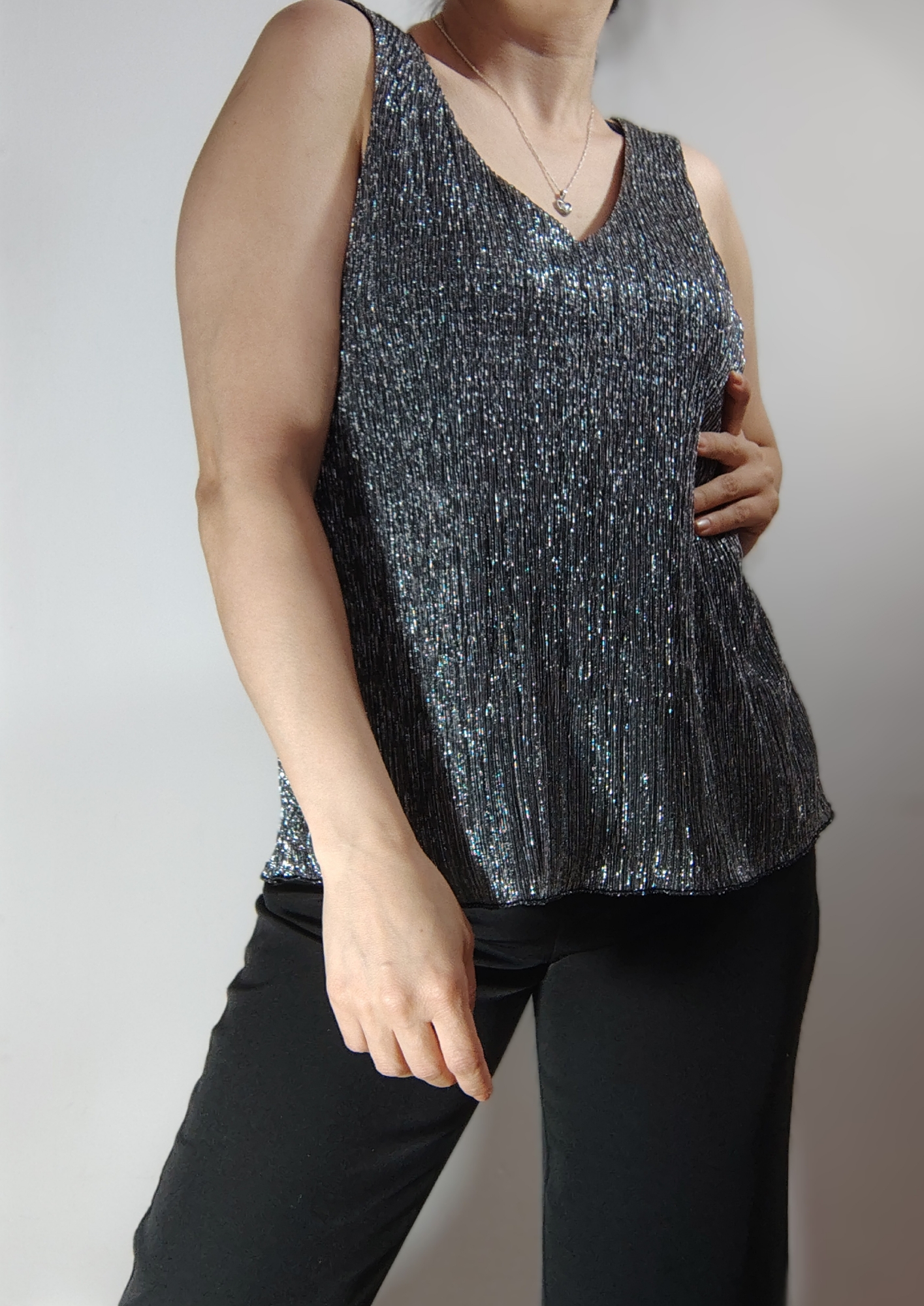 Musculosa Plisado - Imagen 2