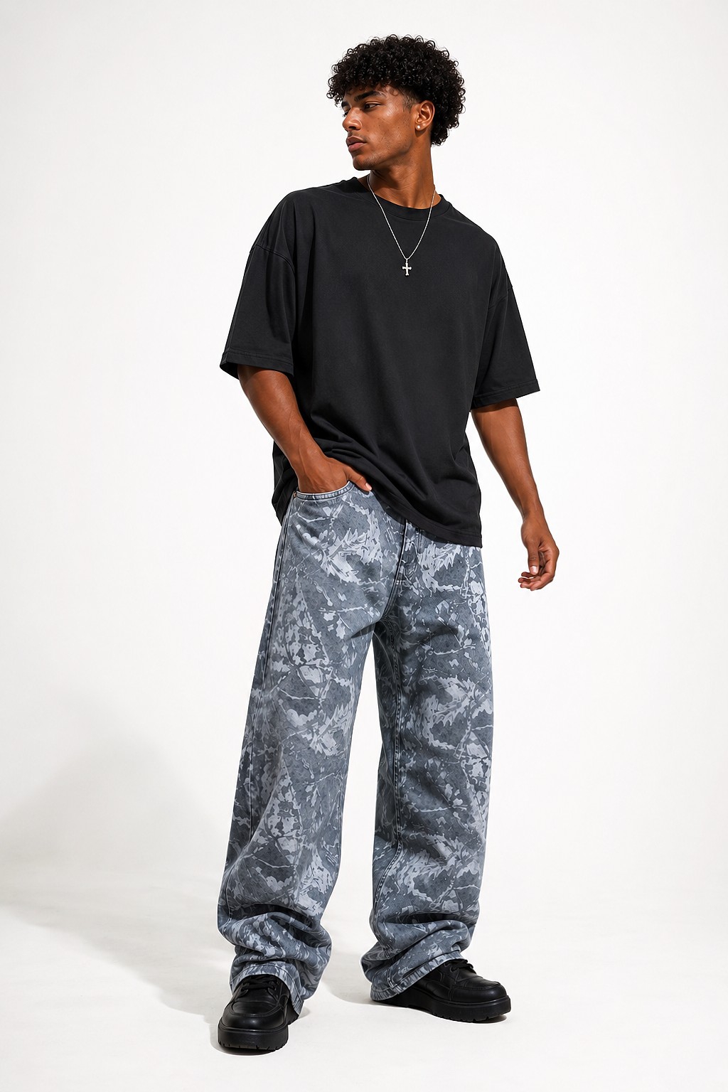 Jeans Baggy Y2k Hombre Pantalones Anchos Moda 2000's Pinterest Mayoristas Hotsale - Imagen 1