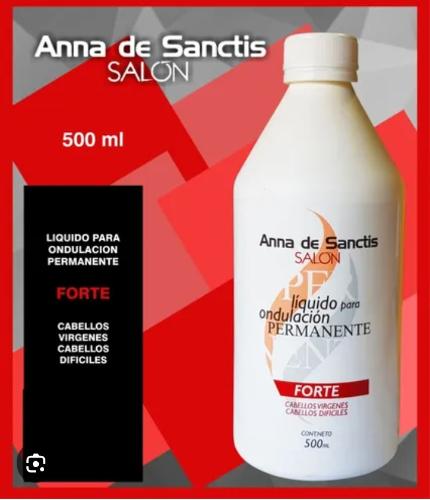 Líquido Forte para Ondulación Permanente de Cabello X 500ml A. de Sanctis - Miniatura 3