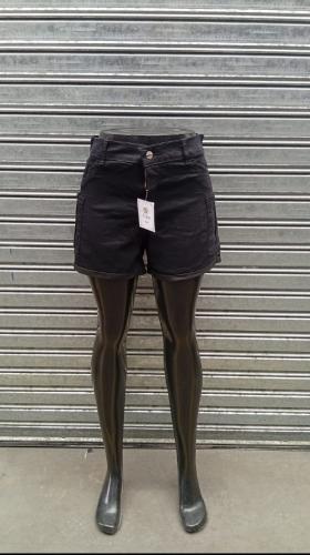 Short Jean Cargo Rasgado Dama Pantalones Cortos Denim Roturas Mujer Promos Hotsale - Miniatura 3