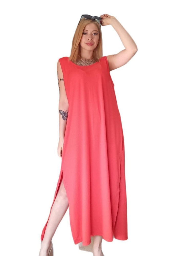 Vestido de Morley Viscosa Elastizado Baston Fino - Imagen 2