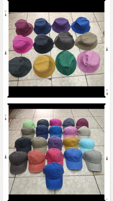 Piluso / Gorra Visera Vintage Prelavadas Adultos