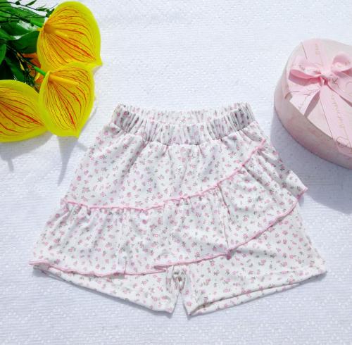 Short Pollera Flor