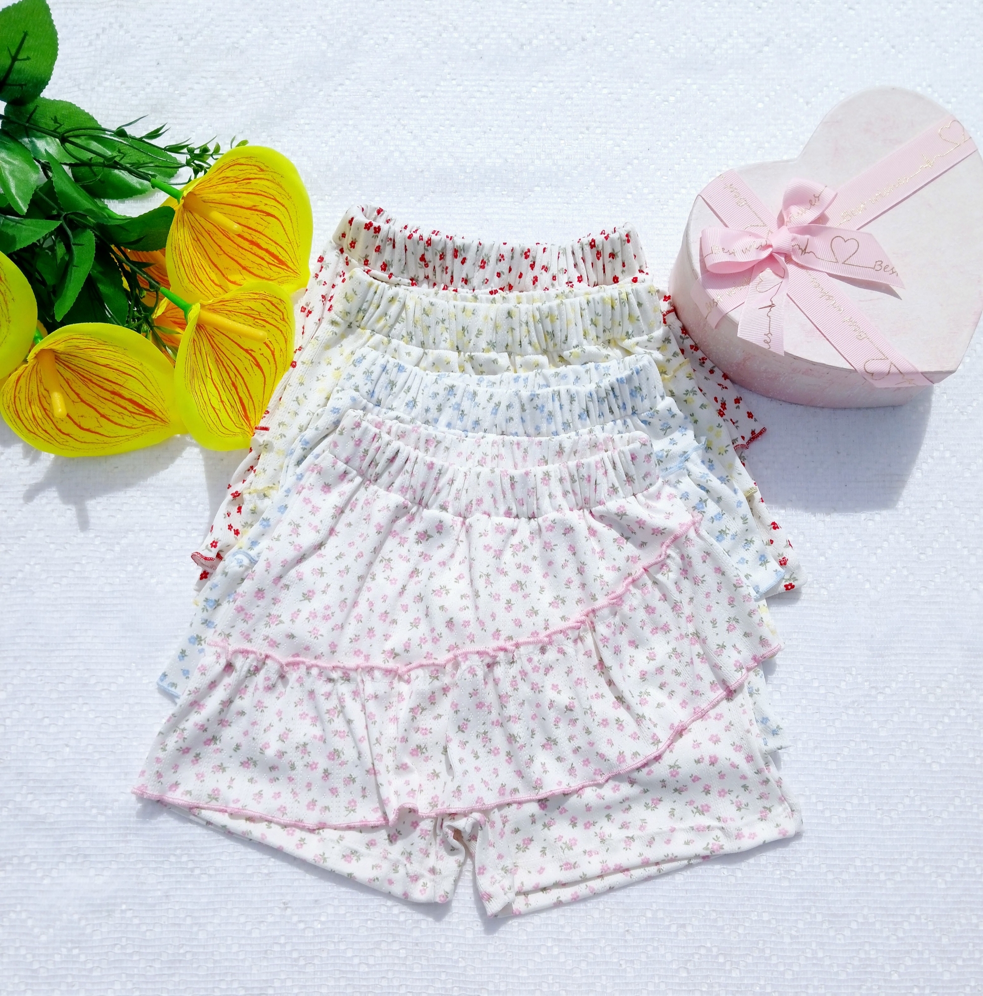 Short Pollera Flor - Imagen 3