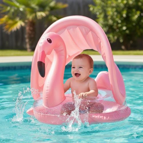 Inflable Salvavida Animales con Toldo