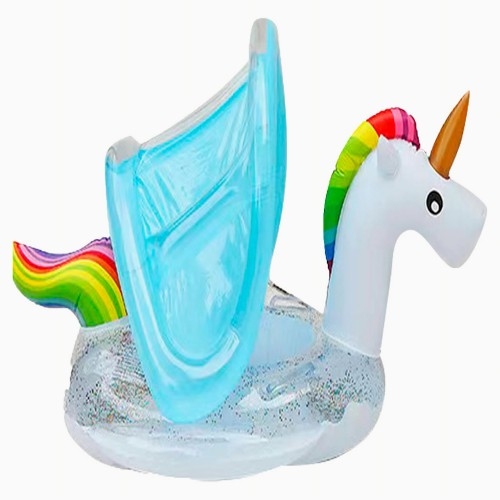 Inflable Salvavida Animales con Toldo - Imagen 3