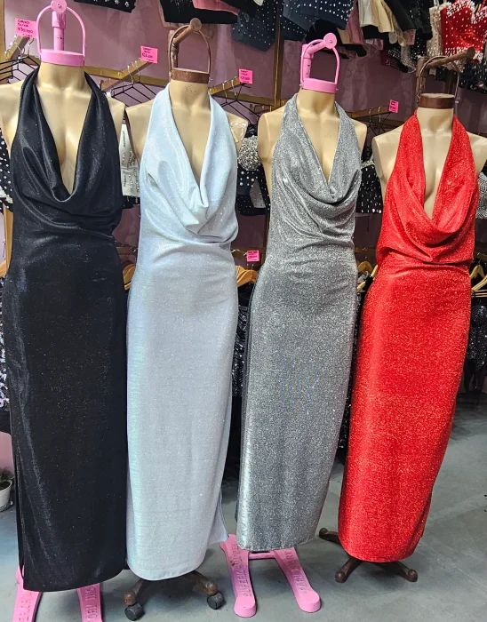 Vestido Gliter Buche