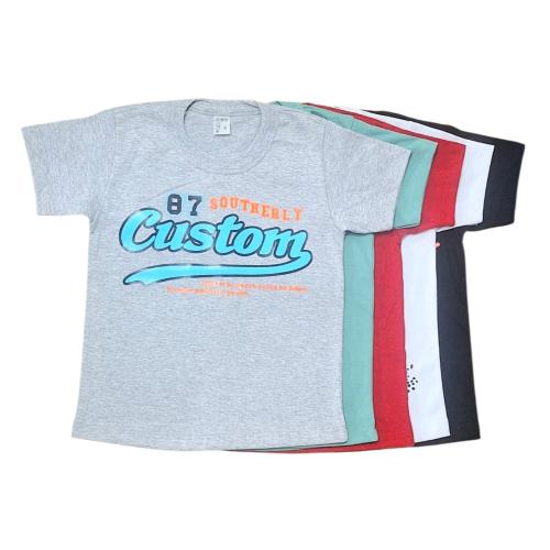 Remera Jersey Algodón Estampada Niño
