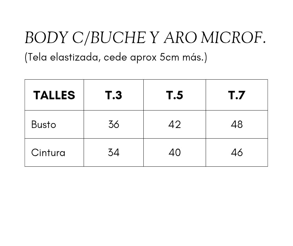 Body C/buche y Aro Microfibra - Imagen 4