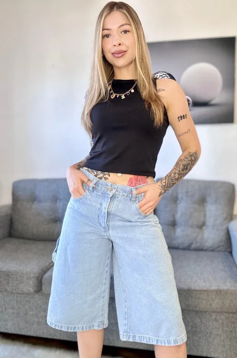 Bermuda Baggy Celeste