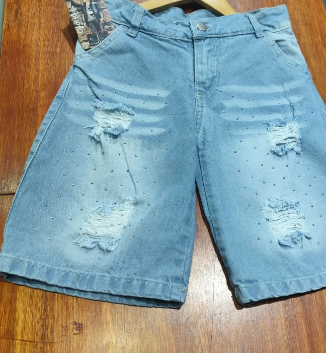 Bermuda Baggy de Niño con Brillos