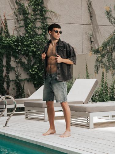 Camisa de Jeans Boxy - Miniatura 3