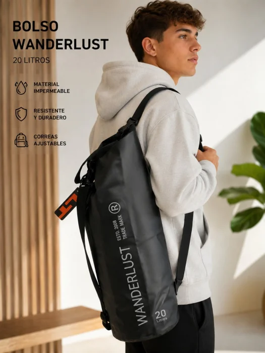 Mochila Estanco Impermeable Wanderlust