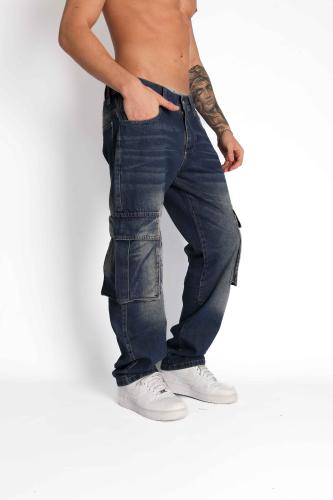Pantalón Cargo Recto Oxido