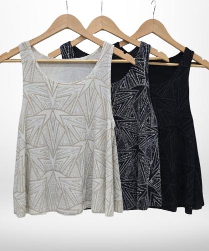 Musculosa Lurex Estrella