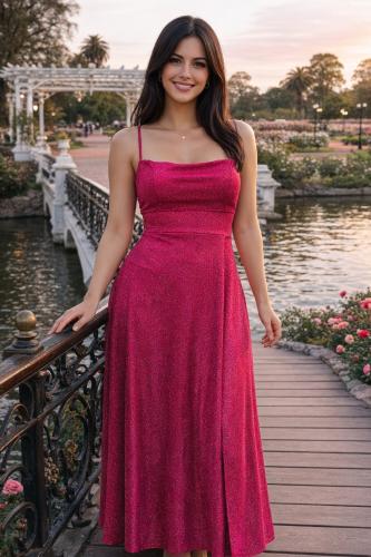 Vestido Calista (brillo)