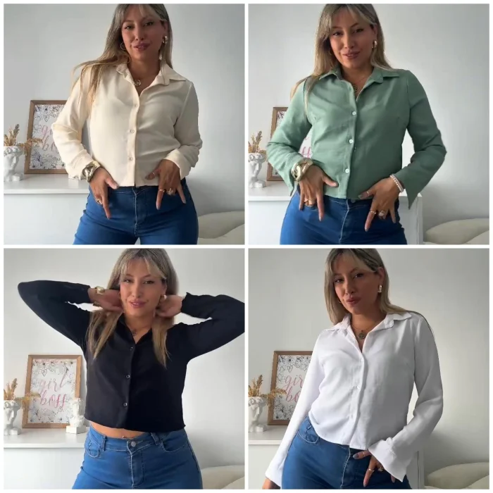 Camisa Manga Larga Cey. 1 al 4